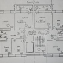 План типового этажа. Секция 6