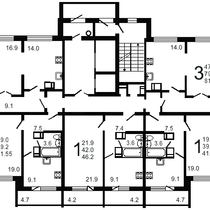План 7 этажа