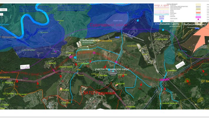 Трасса москва казань схема прохождения по московской области